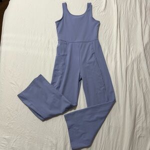 Abercrombie Kids YPB Light Purple Lavender Jumpsuit Size 13/14 Workout Athletic